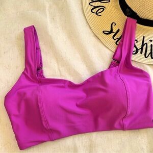 CALIA by Carrie Underwood Swim Top Sleek Sculpt Full Support Size Medium